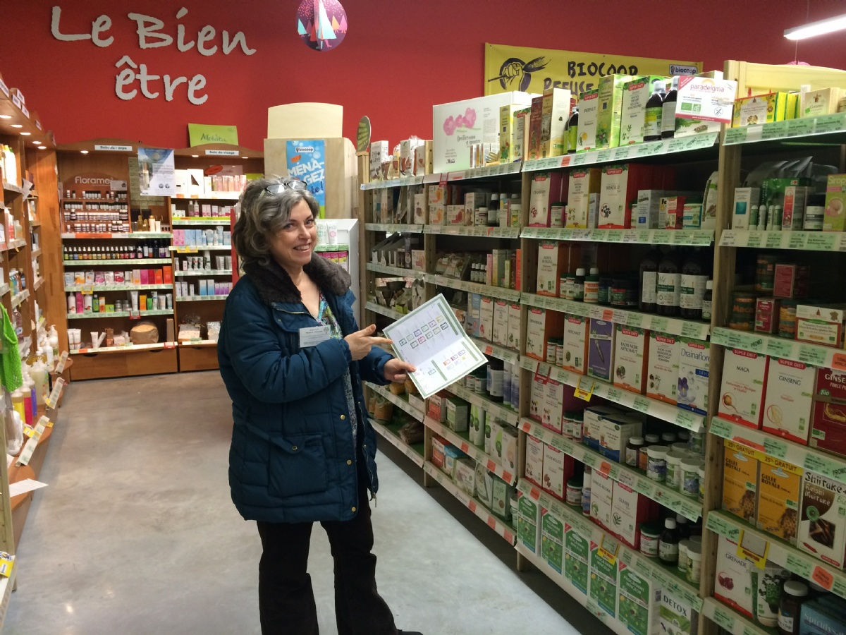 Présence de Guislaine Gloux Naturopathe