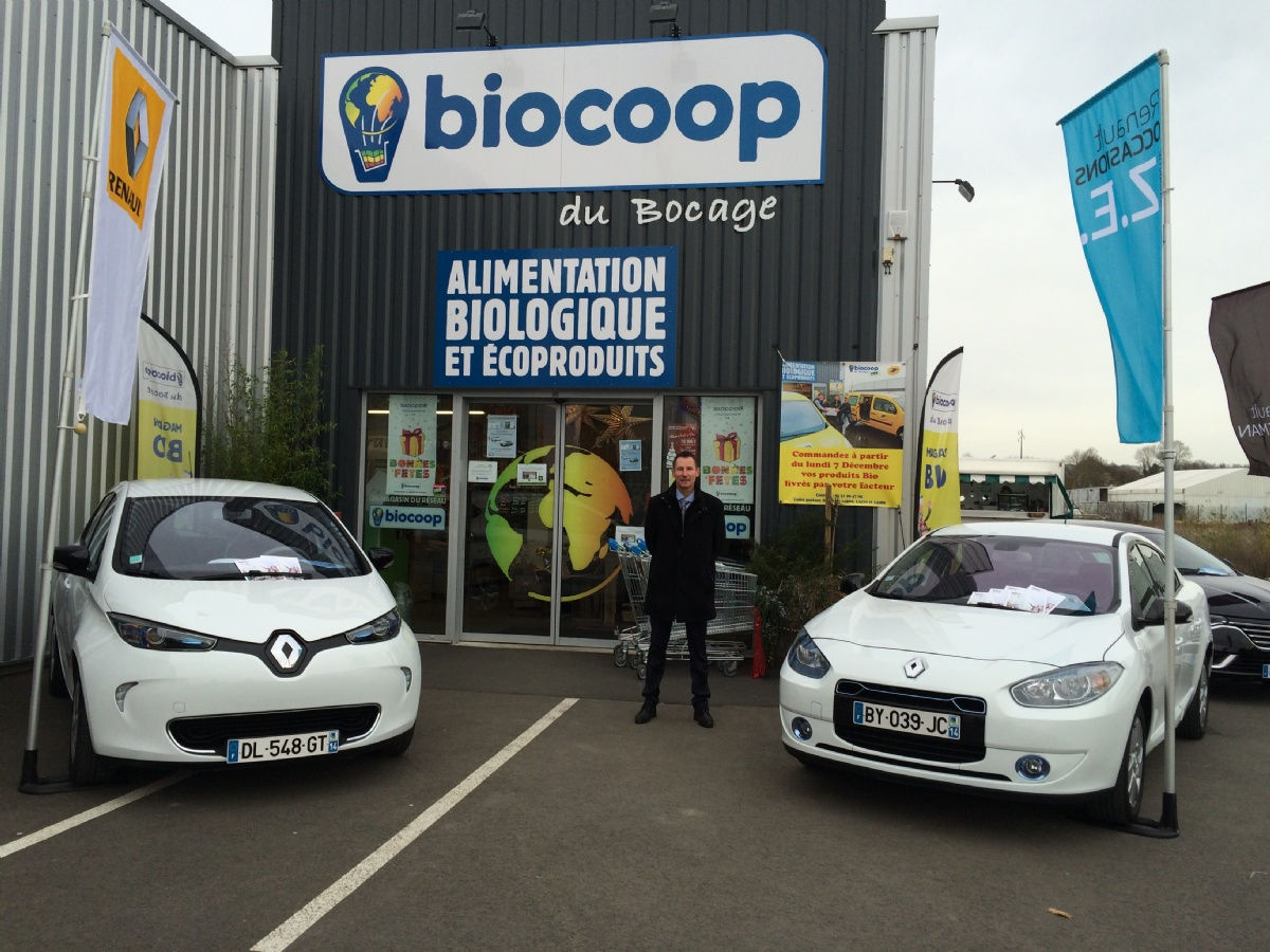 Renault et Biocoop vous invitent à essayer. Venez essayer les 17 et 18 décembre 2015 